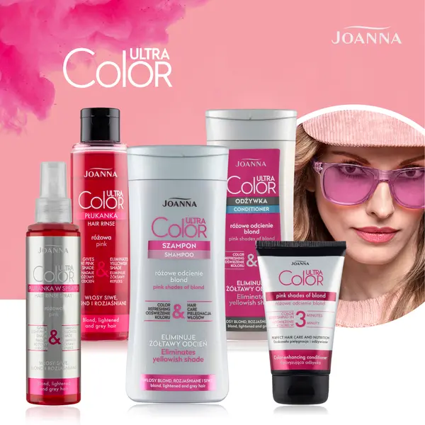 Кондиционер для светлых, осветленных и седых волос, 200 г Joanna Ultra color — фото 3