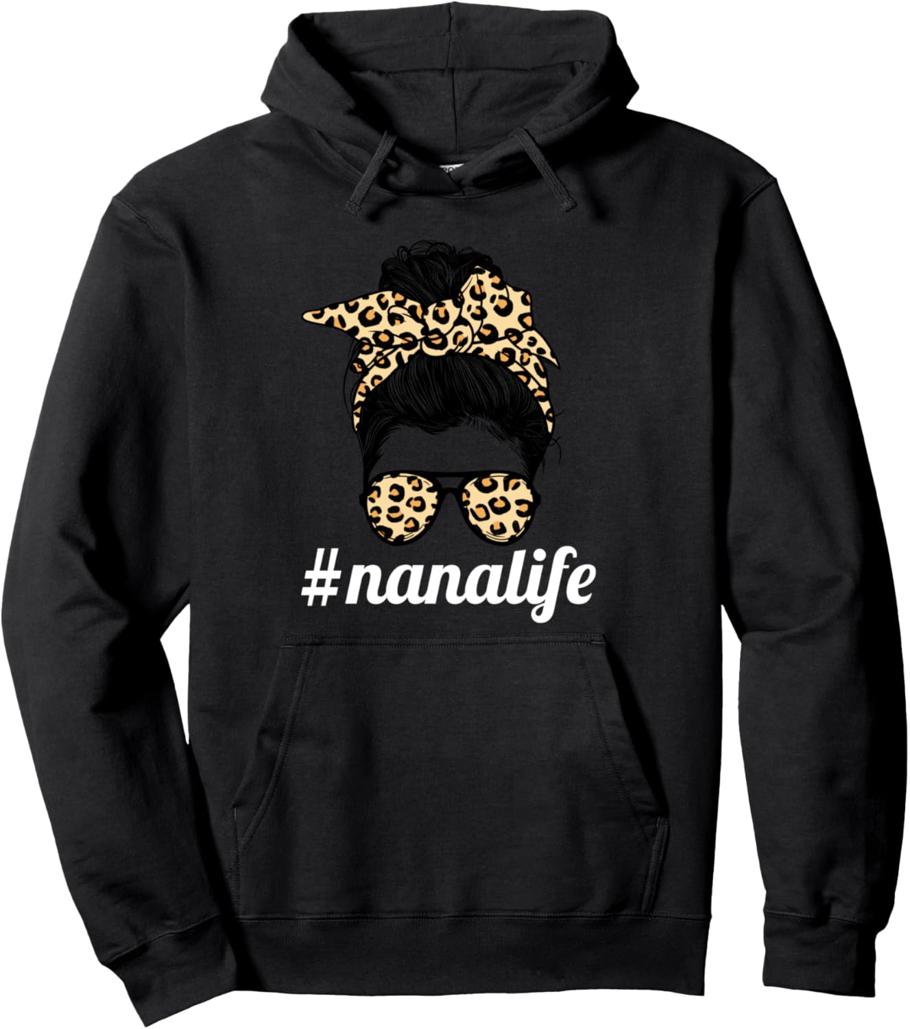 

Толстовка Nanalife для внучки Granddaughter Granny Gift Ideas, черный