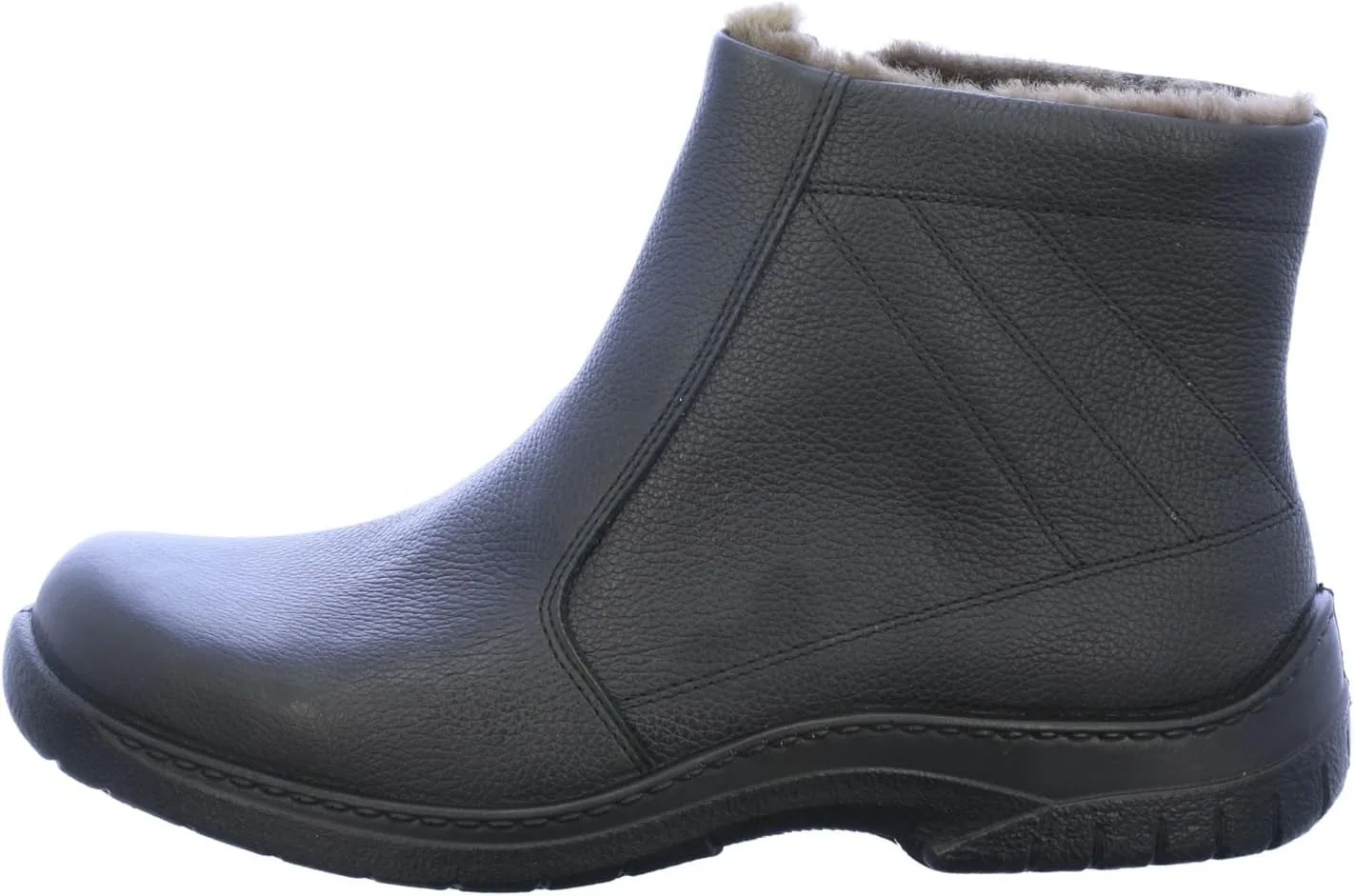 Мужские теплые зимние ботинки Jomos Feetback на платформе, черный — фото 2