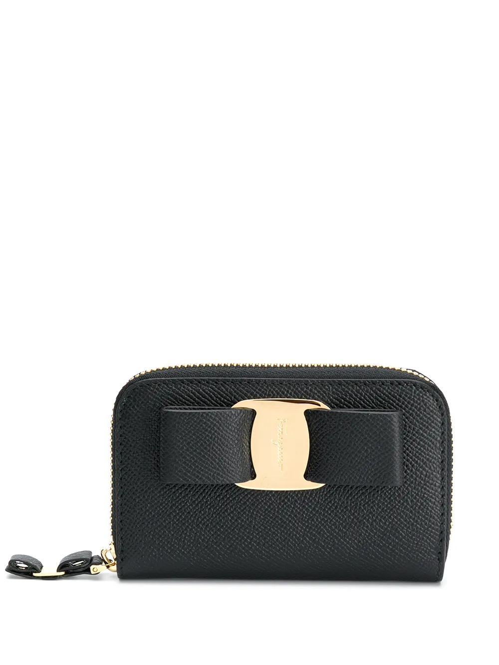 

Кошелек с бантом Ferragamo, черный