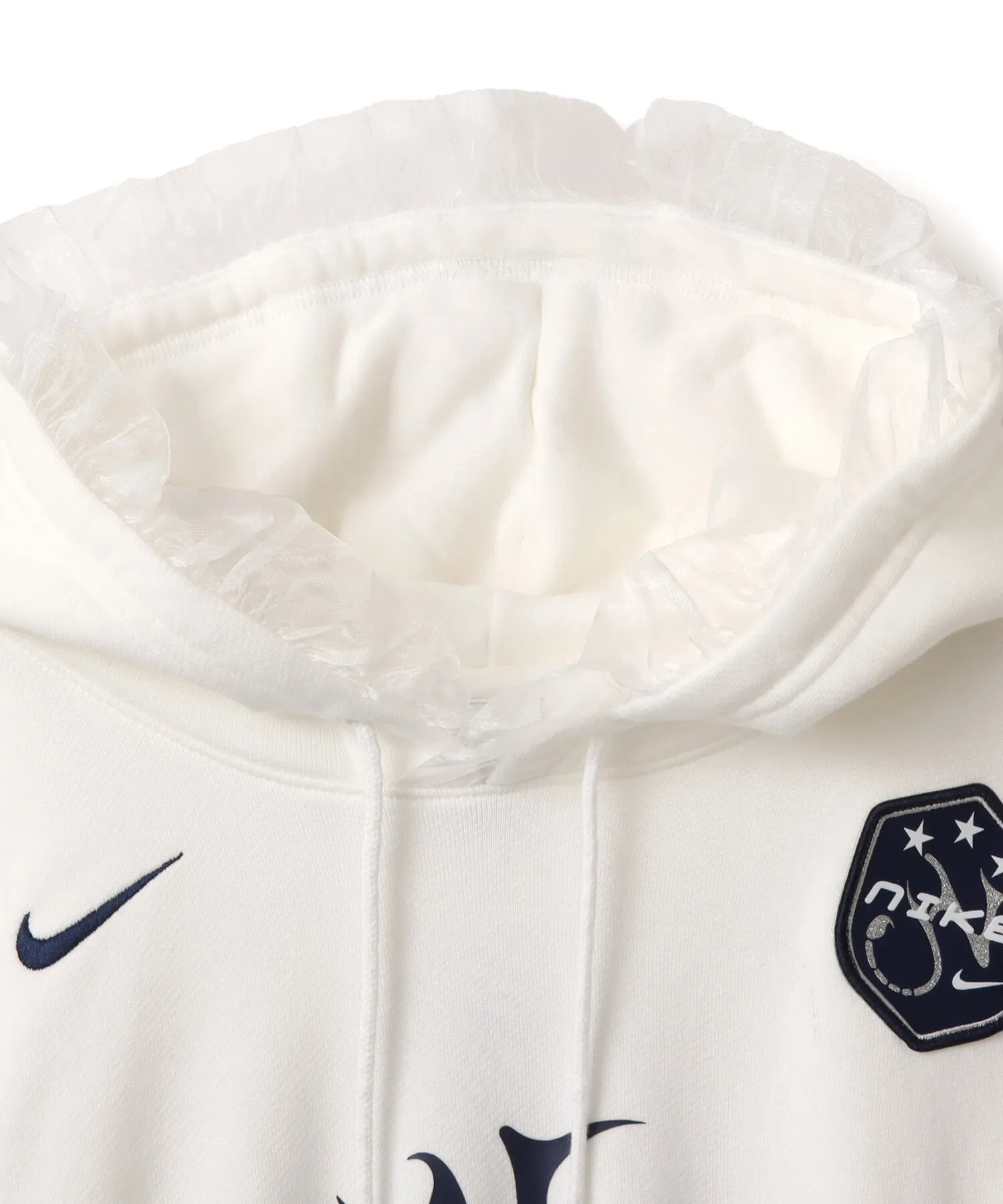NIKE AS W NSW OS FLC CROP PO HDY GC / Женская флисовая толстовка Nike NSW OS Crop с длинными рукавами 【SP】 — фото 3