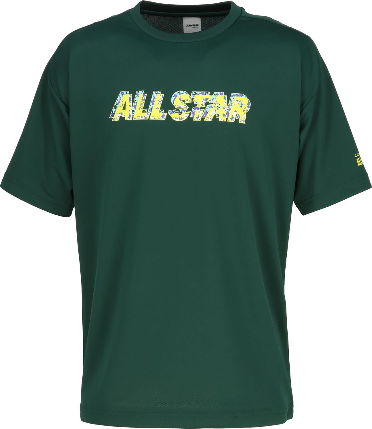 

Футболка Converse CB252357 с принтом, впитывающая пот, быстросохнущая, зеленый