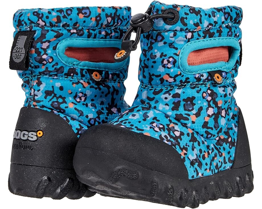 

Ботинки Bogs B-Moc Snow Little Textures, цвет Electric Blue Multi