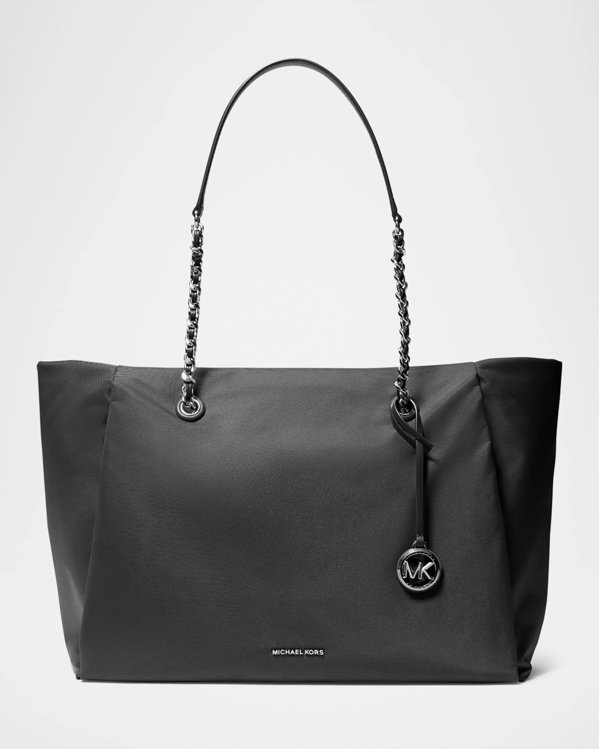 

Большая нейлоновая большая сумка Georgia Michael Michael Kors, черный