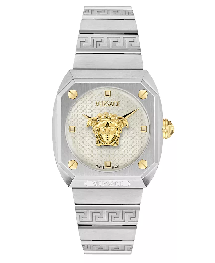

Женские наручные часы Swiss Medusa Antares с браслетом из нержавеющей стали 35 мм Versace