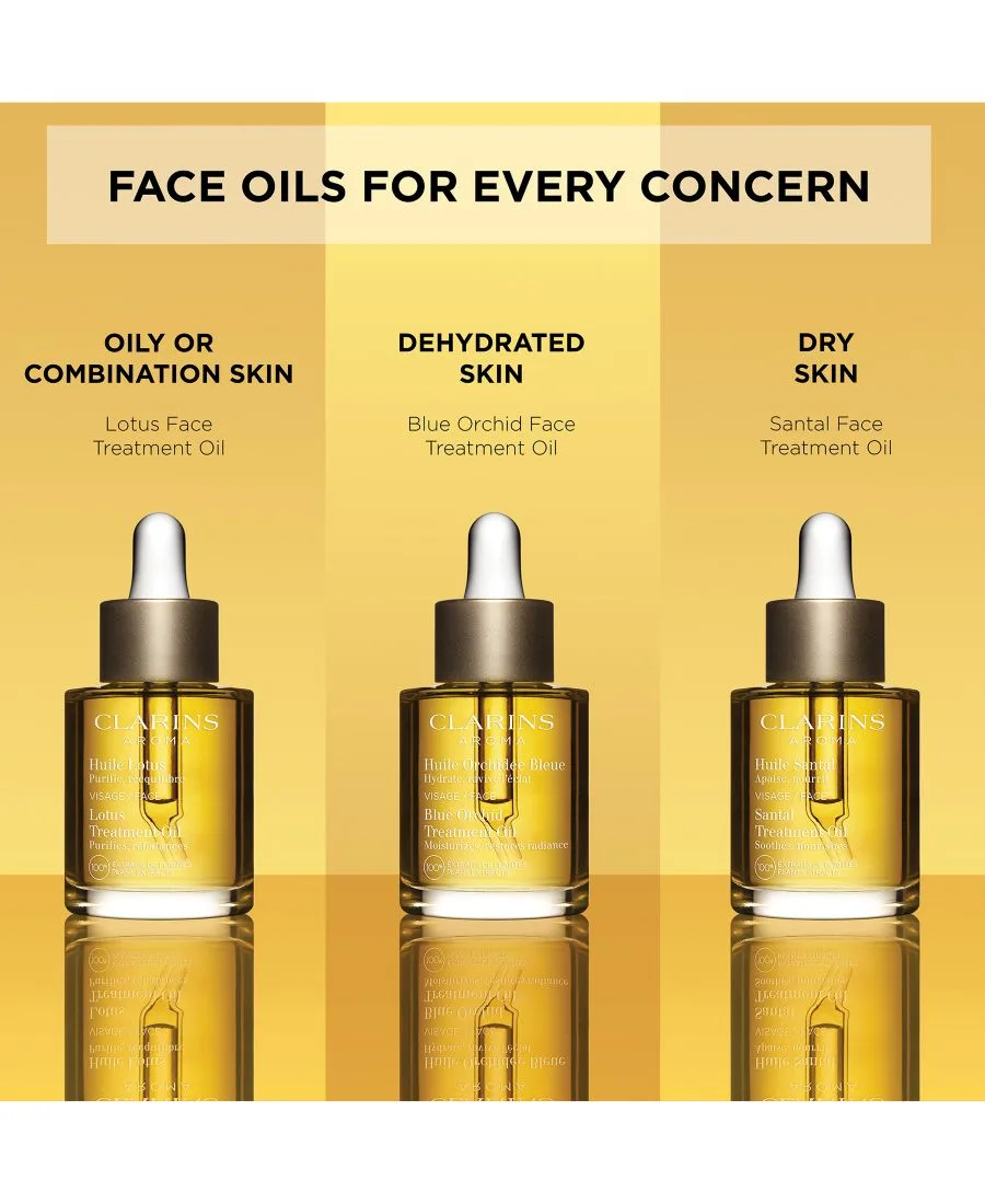Масло для лица Clarins — Blue Orchid Radiance & Hydrating Face Treatment Oil — фото 4