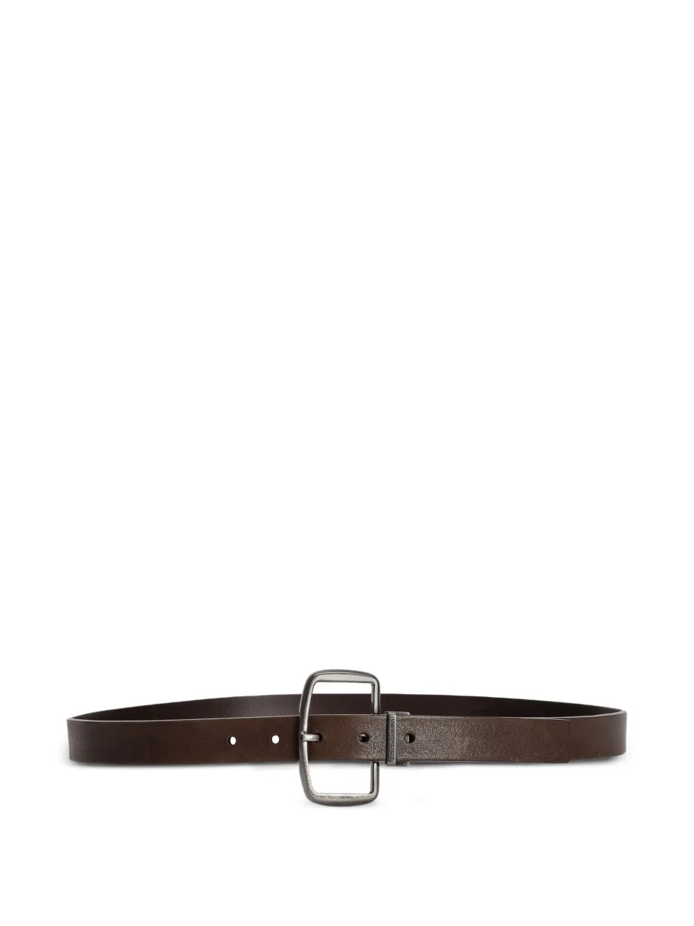 

Ремень с прямоугольной пряжкой DOLCE & GABBANA, коричневый