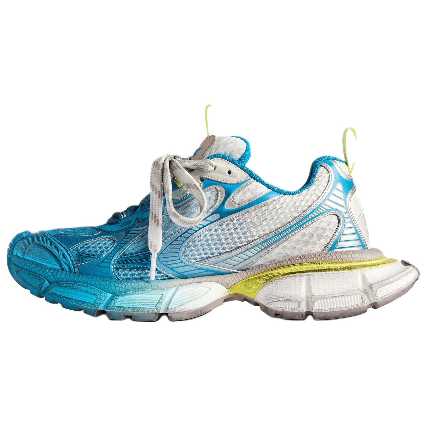 

3xl кроссовки Toe Spray Balenciaga, White Blue Gradient