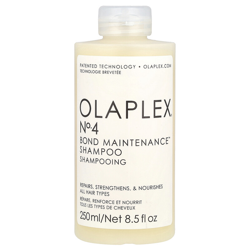 

Olaplex, № 4, шампунь Bond Maintenance , 250 мл (8,5 жидк. унц.)