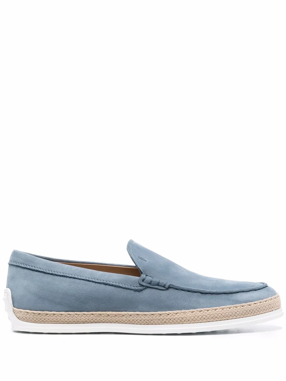 

Лоферы с миндалевидным носком TOD'S, синий