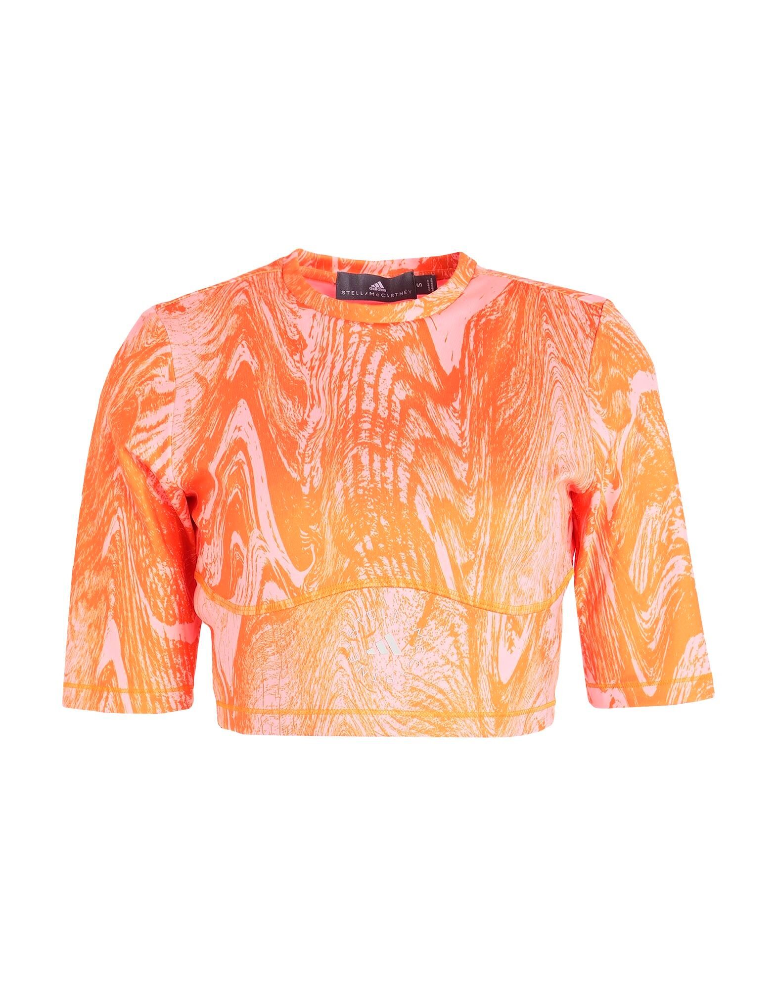 

Кроп-топ Asmc Tna P Crop Adidas By Stella Mccartney, лососево-розовый