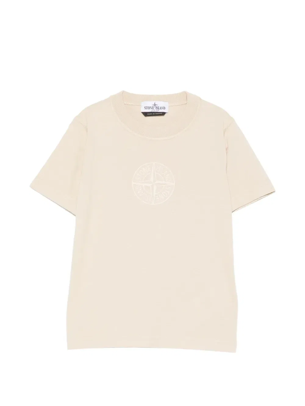 Футболка Stone Island Junior, бежевый