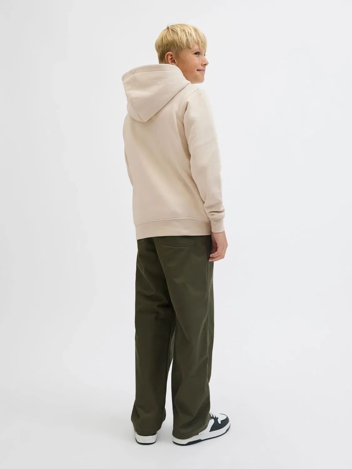 Капюшон худи из флиса JACK & JONES Junior, moonbeam — фото 3