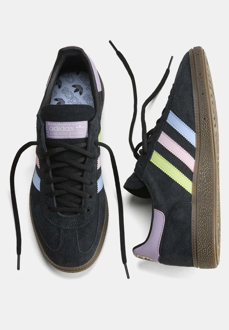 Кроссовки мужские, Handball Spezial, Japan Adidas, белый/черный/синий — фото 3