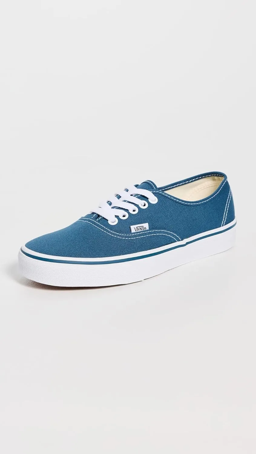 Кроссовки Vans Authentic унисекс для взрослых, синие (темно-синие) — фото 2