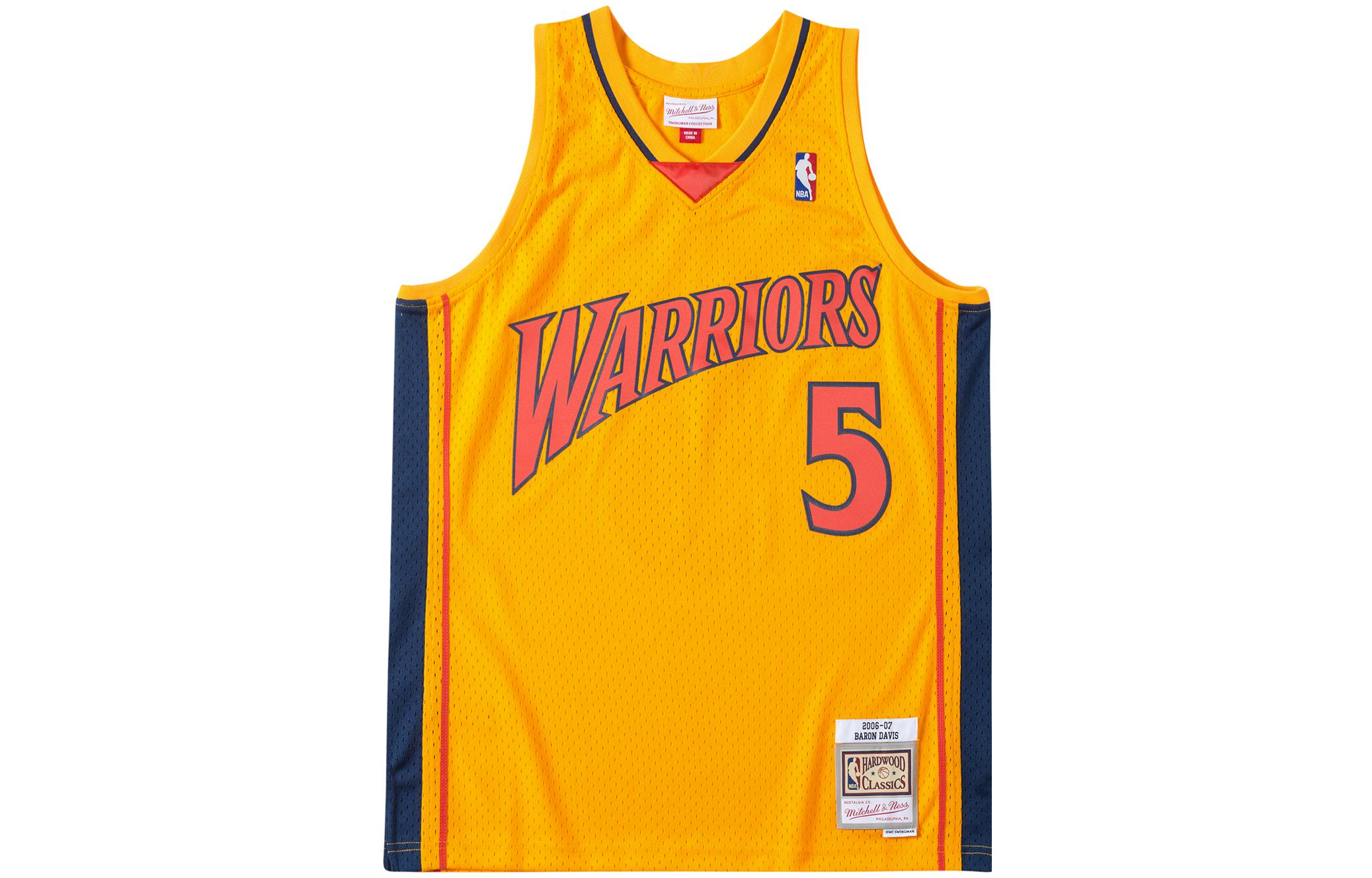 

Баскетбольная майка Mitchell & Ness Мужская Желтая Mitchell Ness