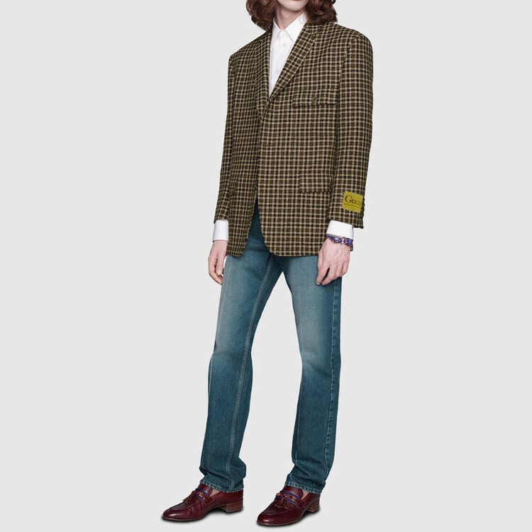 Джинсы Gucci Мужские, классические, синий — фото 3