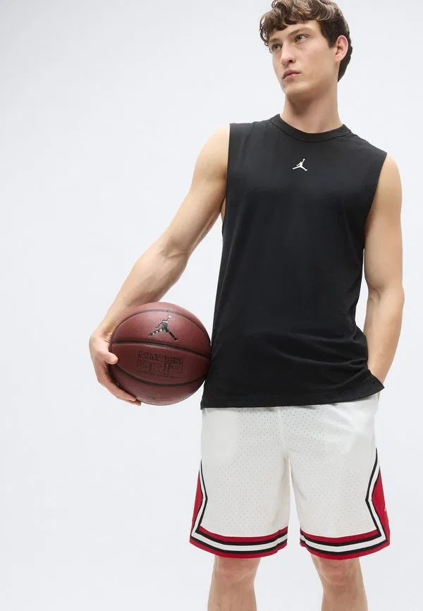 9-Дюймовые ромбовидные шорты, спортивные шорты Jordan, White/Gym Red — фото 4