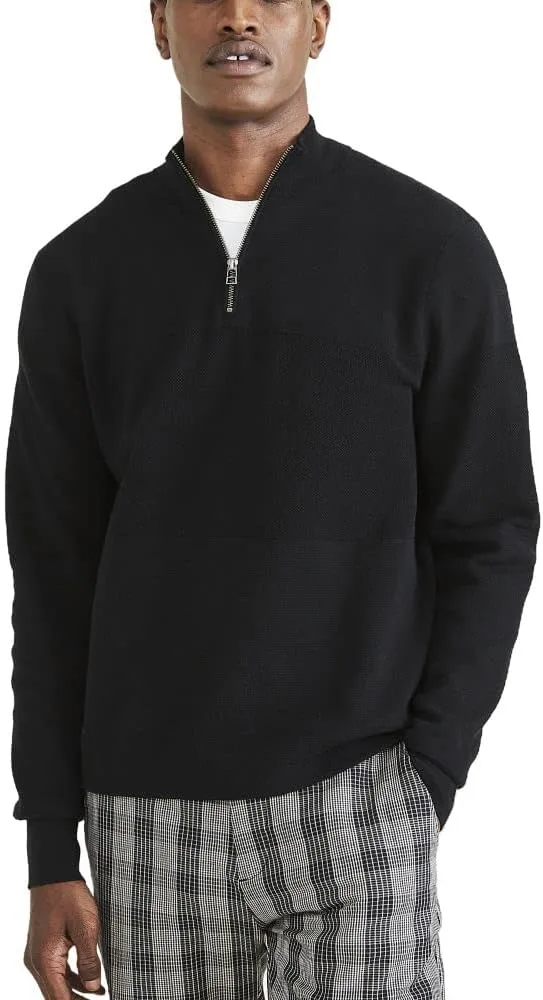 

Свитер мужской с длинным рукавом и молнией на четверть DOCKERS