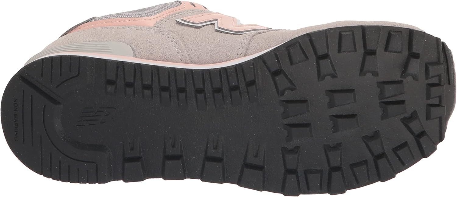 Кроссовки New Balance Kids' 574 V1 на шнуровке, розовый — фото 4