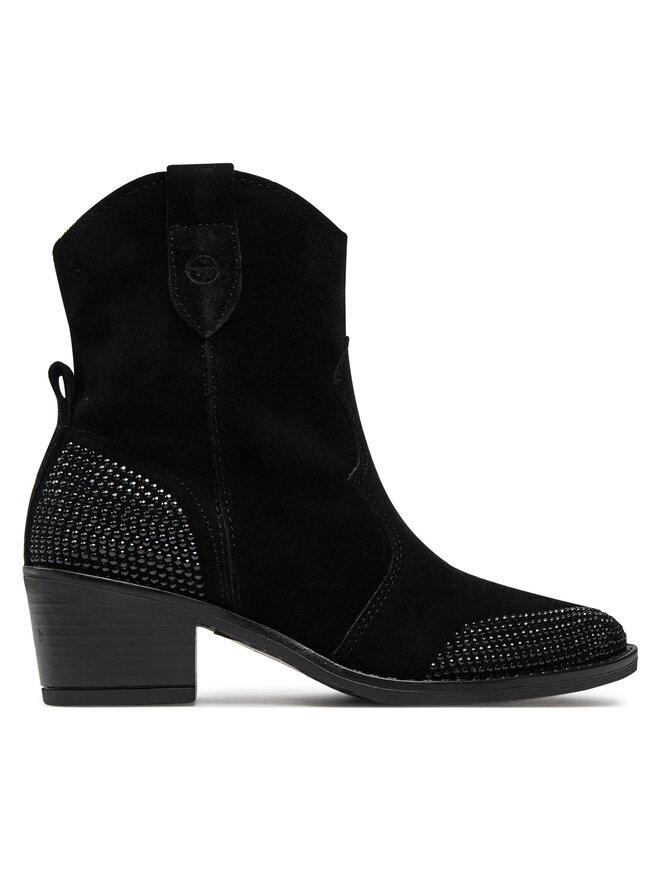 Ковбойские сапоги 1-25703-42 Tamaris, черный