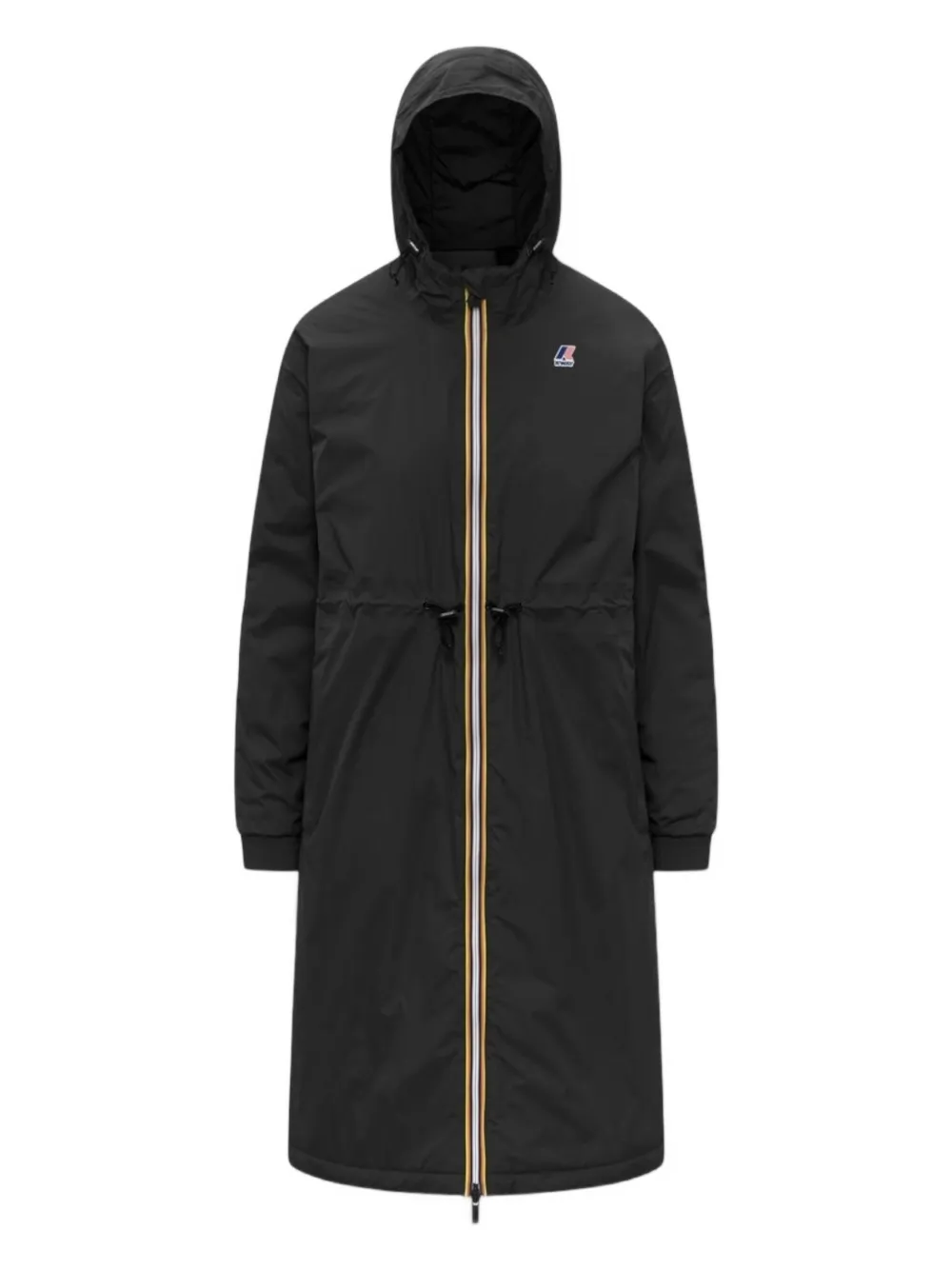 

Пальто Delia с капюшоном K-Way, черный