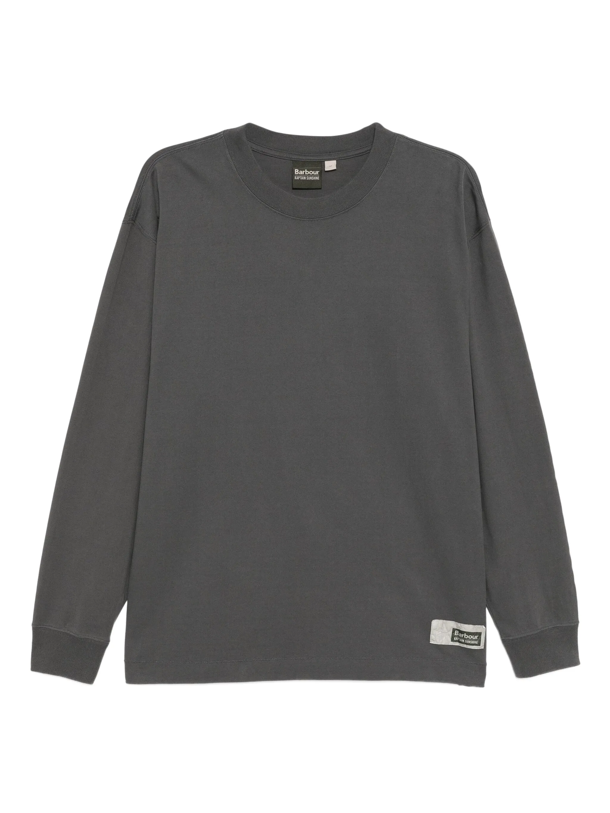 

Футболка с нашивкой-логотипом Kaptain Sunshine, серый