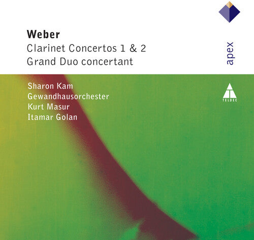 

CD диск Von Weber / Kam / Golan / Gewandhausorch / Masur: Clarinet Concertos 1 & 2 / Grand Duo Concertant