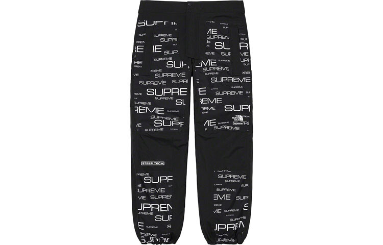 Брюки унисекс The North Face X Supreme, белый — фото 3