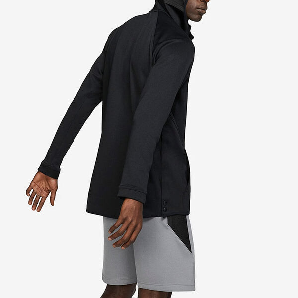 Куртка Nike Zipper Basketball Sports Hooded Jacket Black, черный — фото 3