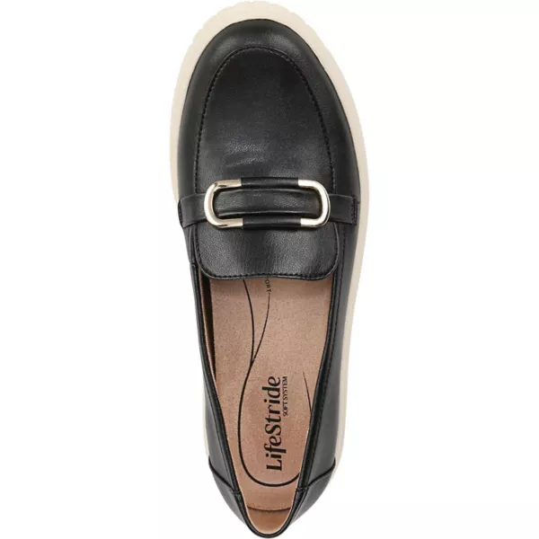 Женские мокасины Genevabit Lifestride, цвет black faux leather — фото 4