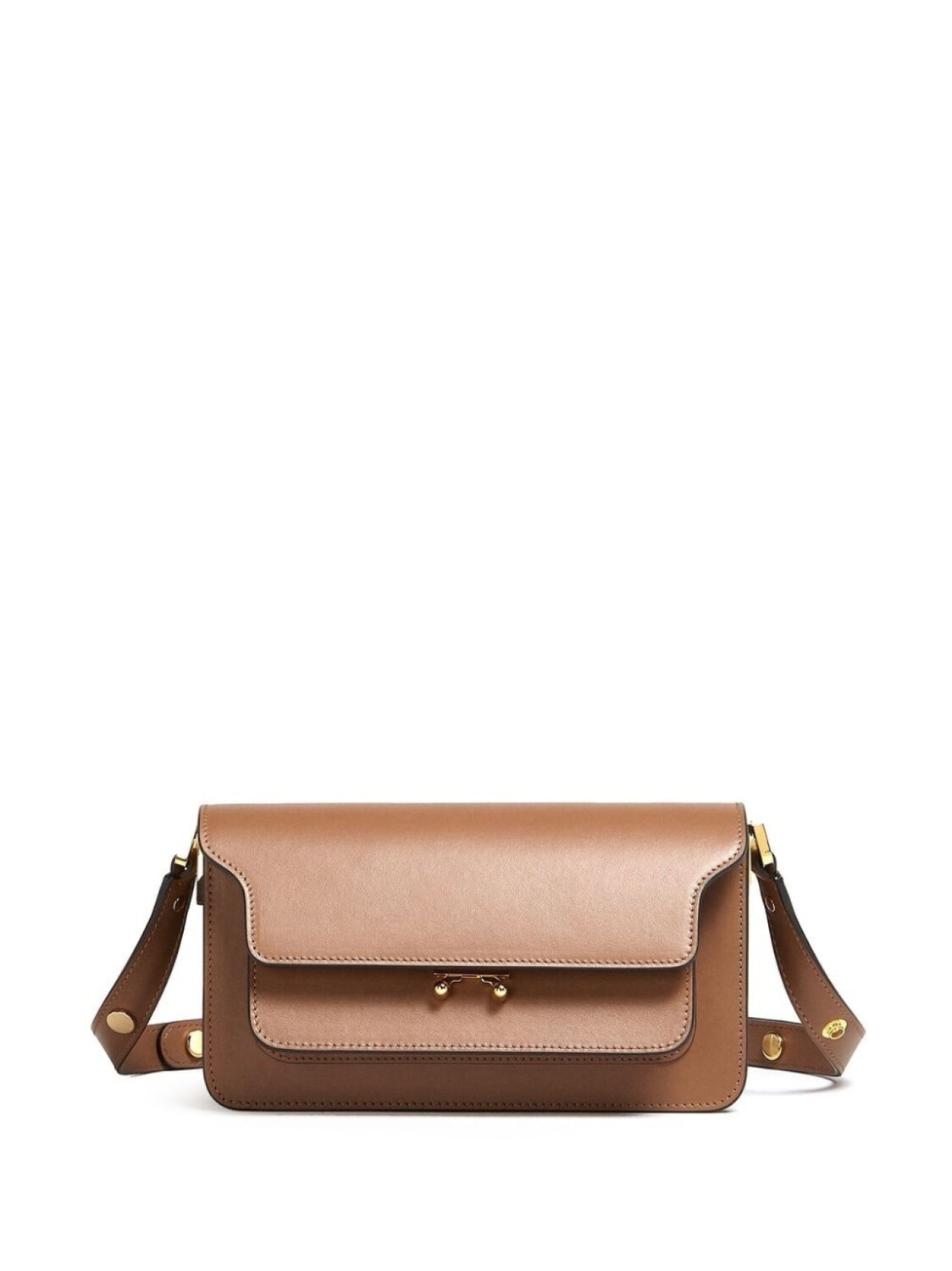 

Marni сумка на плечо Trunk E/W, нейтральный цвет