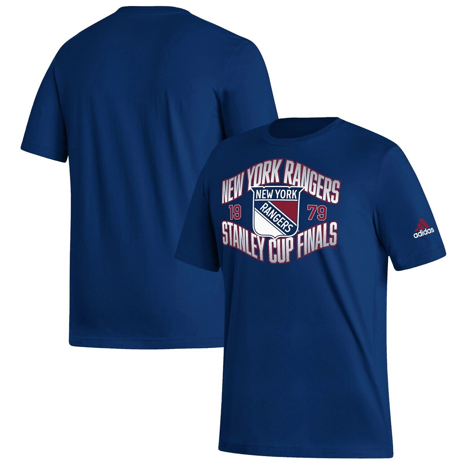 

Мужская темно-синяя футболка New York Rangers Fresh Team Classics adidas, Синий, Мужская темно-синяя футболка New York Rangers Fresh Team Classics adidas