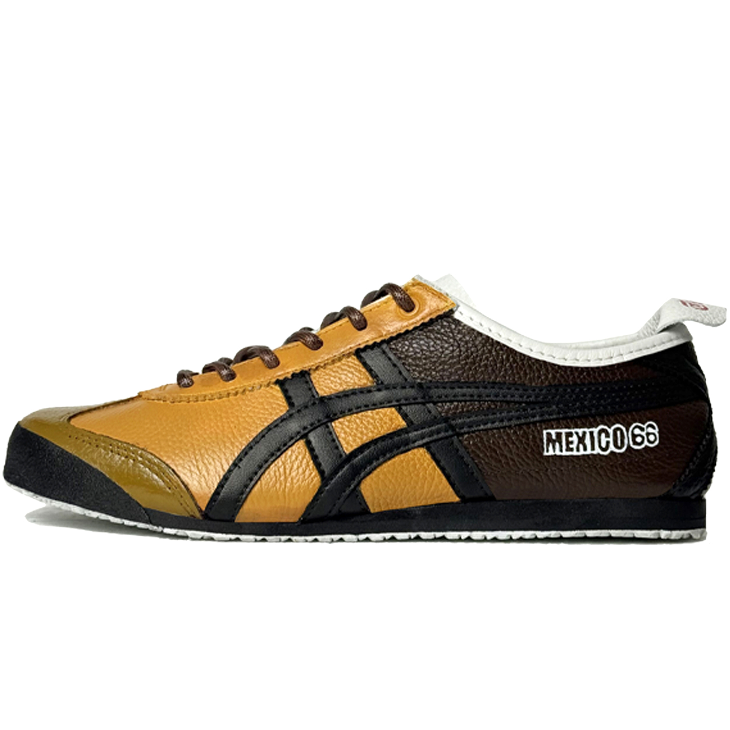 Onitsuka Tiger Кроссовки MEXICO 66 Brown Chestnut Trace Abrasion Resistant Low top Unisex — фото 3