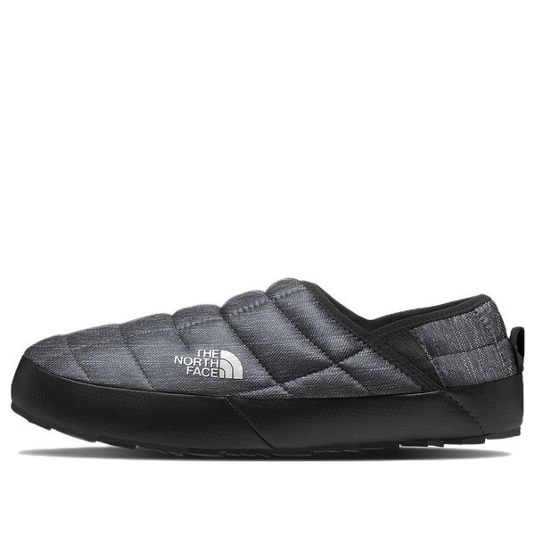 

Кроссовки thermoball traction mule v 'phantom grey heather print tnf black' The North Face, черный