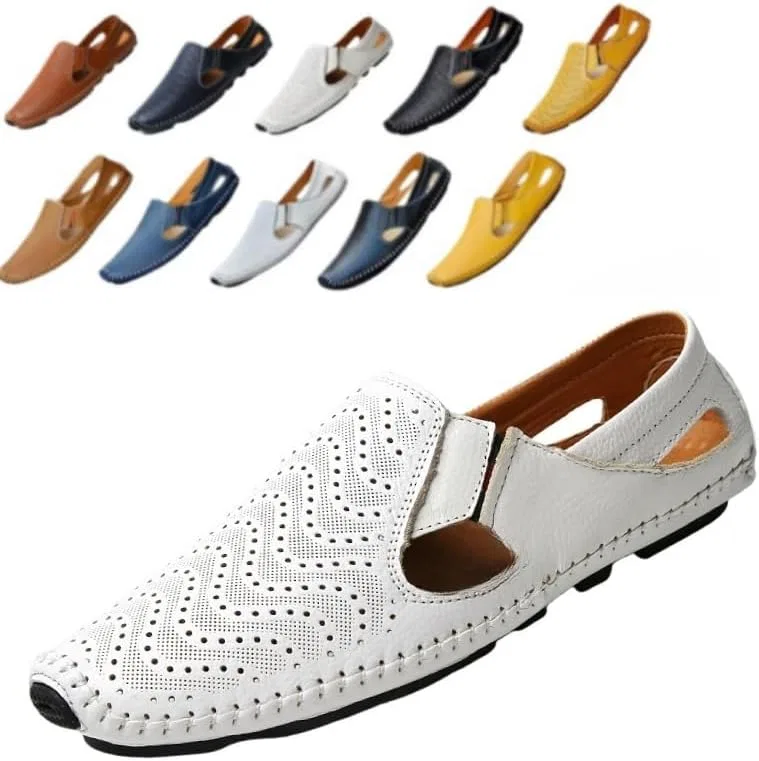 Мокасины кожаные с квадратным носком, Loafers, 03