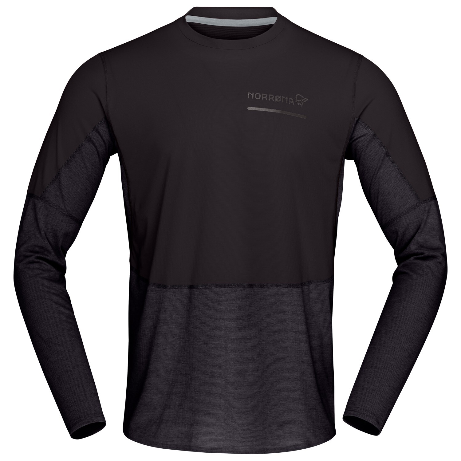 

Беговая рубашка Norrøna Senja Equaliser Lightweight Long Sleeve, цвет Caviar