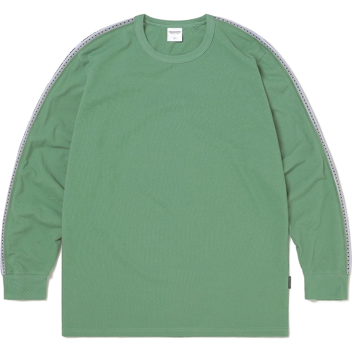 

Футболка с длинными рукавами и отделкой Thisisneverthat, зеленый