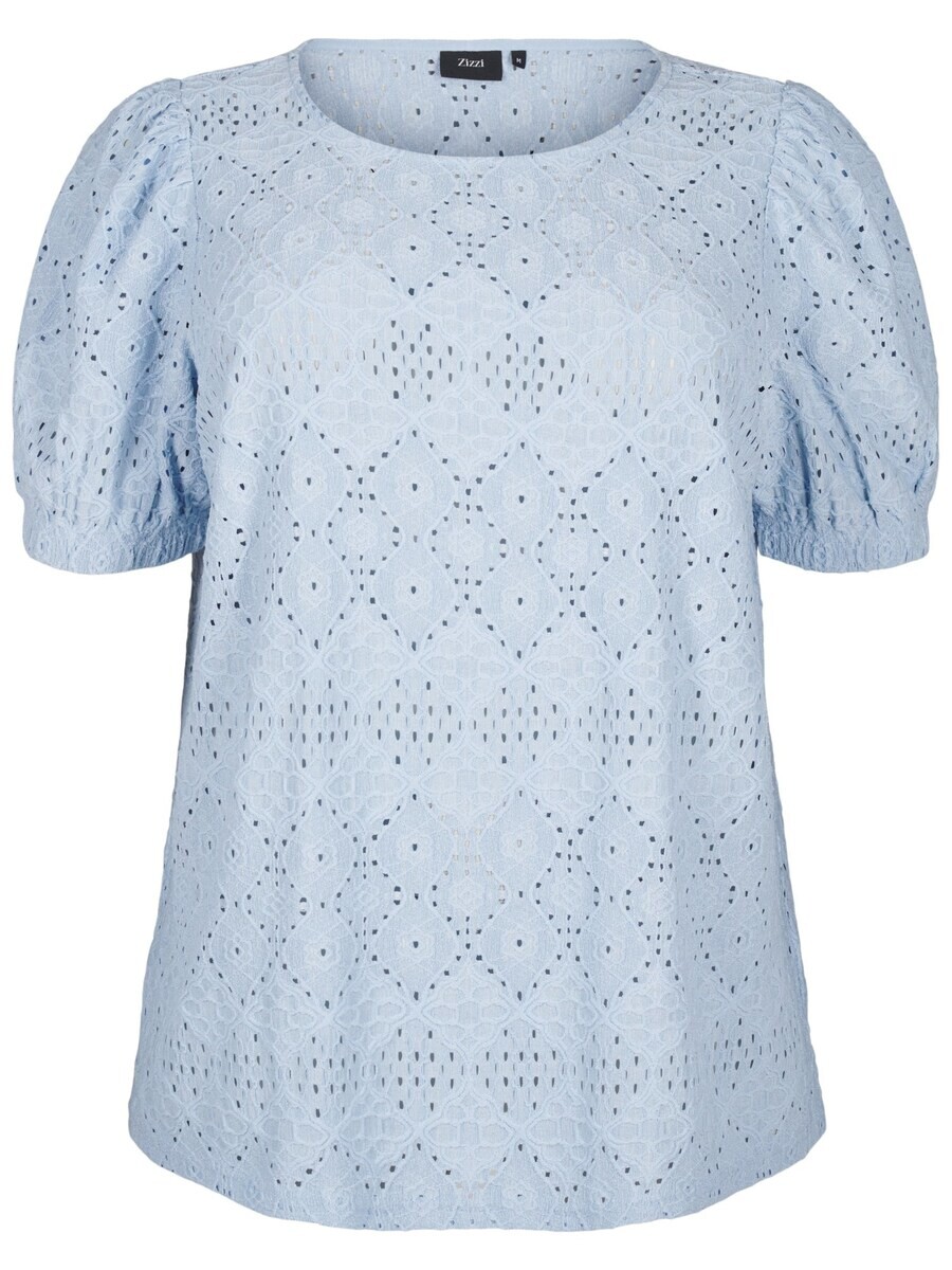 

Блузка с коротким рукавом Zizzi Blouse CASISI, светло-синий