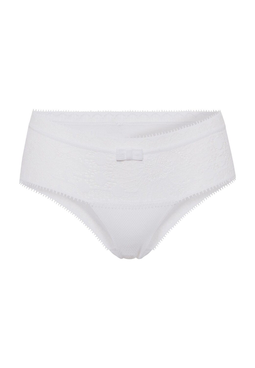 

Мини-брифы Day to Night, кружевной пояс, бант, женские CHANTELLE, белый