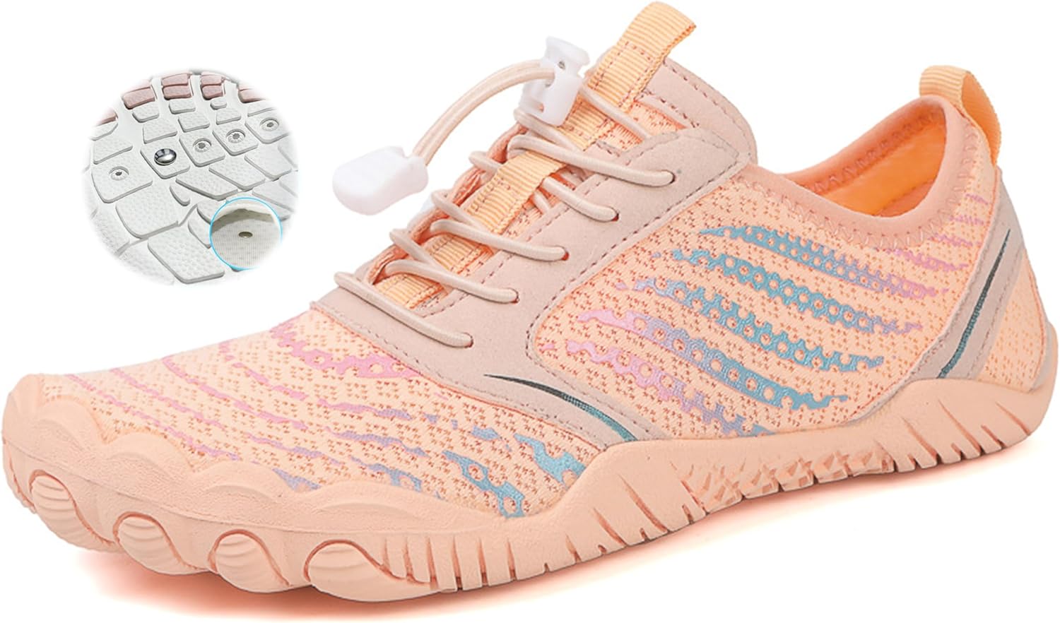 

Универсальные кроссовки для ходьбы, унисекс, быстросохнущие Zlinib, розовый