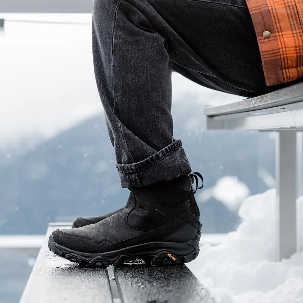 Мужские ботинки Merrell Coldpack 3 Thermo Tall Zip Wp - Black Chelsea Boot — фото 2