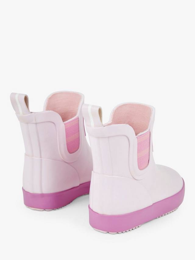 Детские короткие резиновые сапоги Wellies JoJo Maman Bébé, Pink — фото 2
