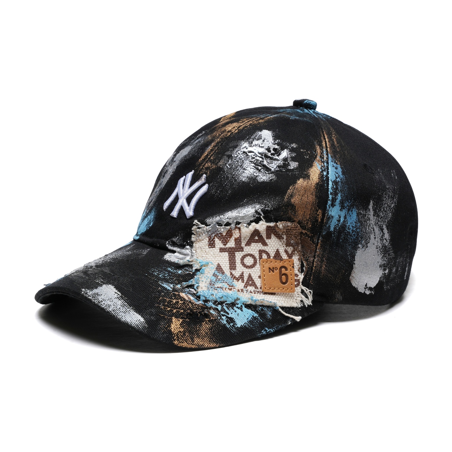 

MLB Хлопковая бейсболка унисекс черная, Black