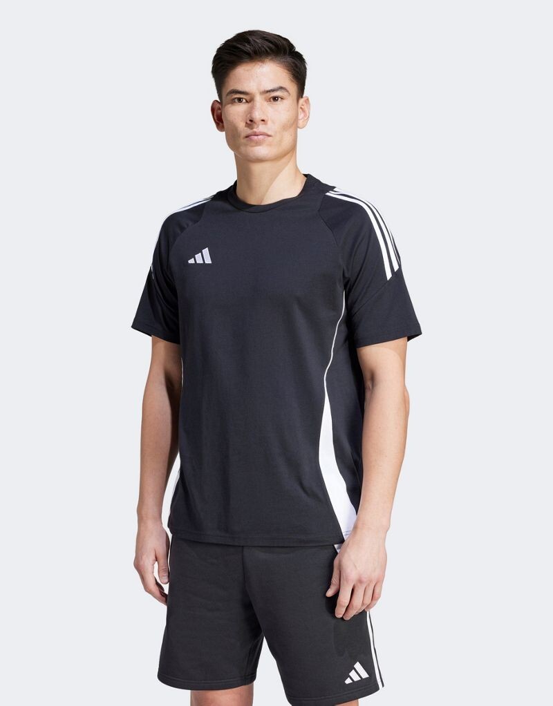 

Adidas — Свитшот Tiro 24 — Черная футболка adidas