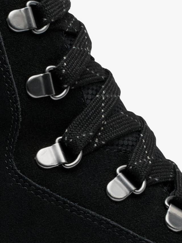 Кроссовки-ботинки Kinetic Impact из водонепроницаемой замши SOREL, Black/Sea Salt — фото 3