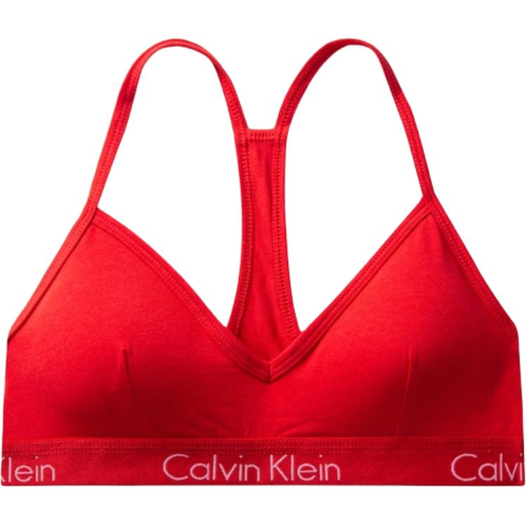 

Бюстгальтер CALVIN KLEIN женский гранатово-красный
