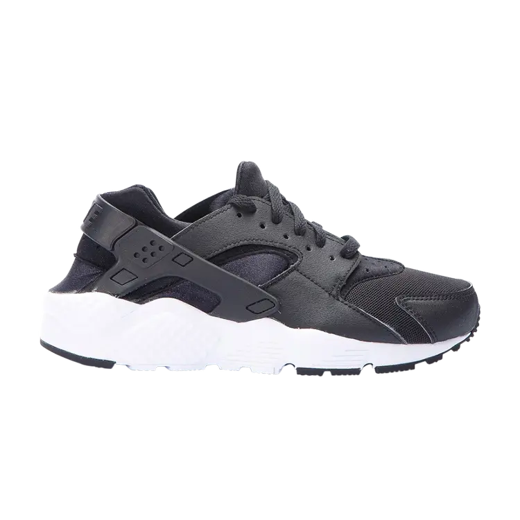 

Кроссовки Nike Huarache Run GS 'Black White', черный