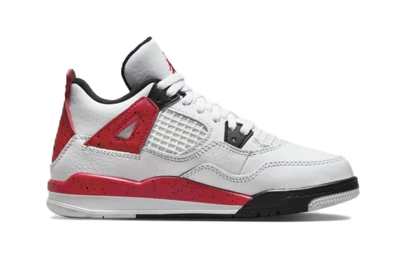 Jordan Детские кроссовки Air 4 "Red Cement" — фото 3