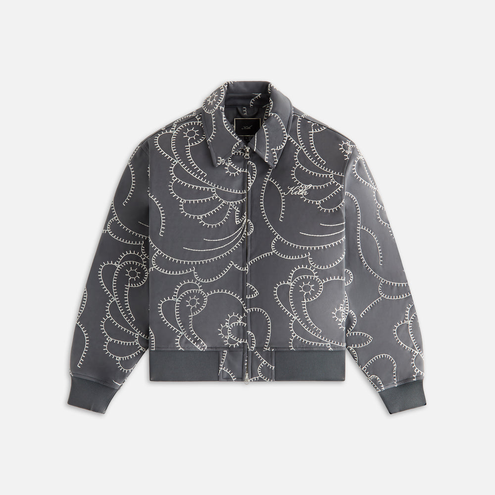 

Куртка Kith Women Brisa II Blanket Stitch Bomber, цвет Asteroid